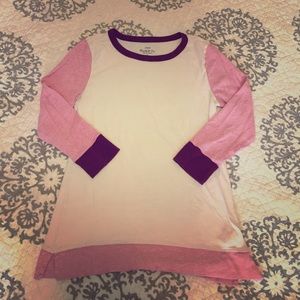 J Crew Baseball Tee